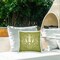 Cottagecore Mushroom & Rabbits Outdoor Printed Pillow Design by Katie O'Shea, 18 x 7 x 18